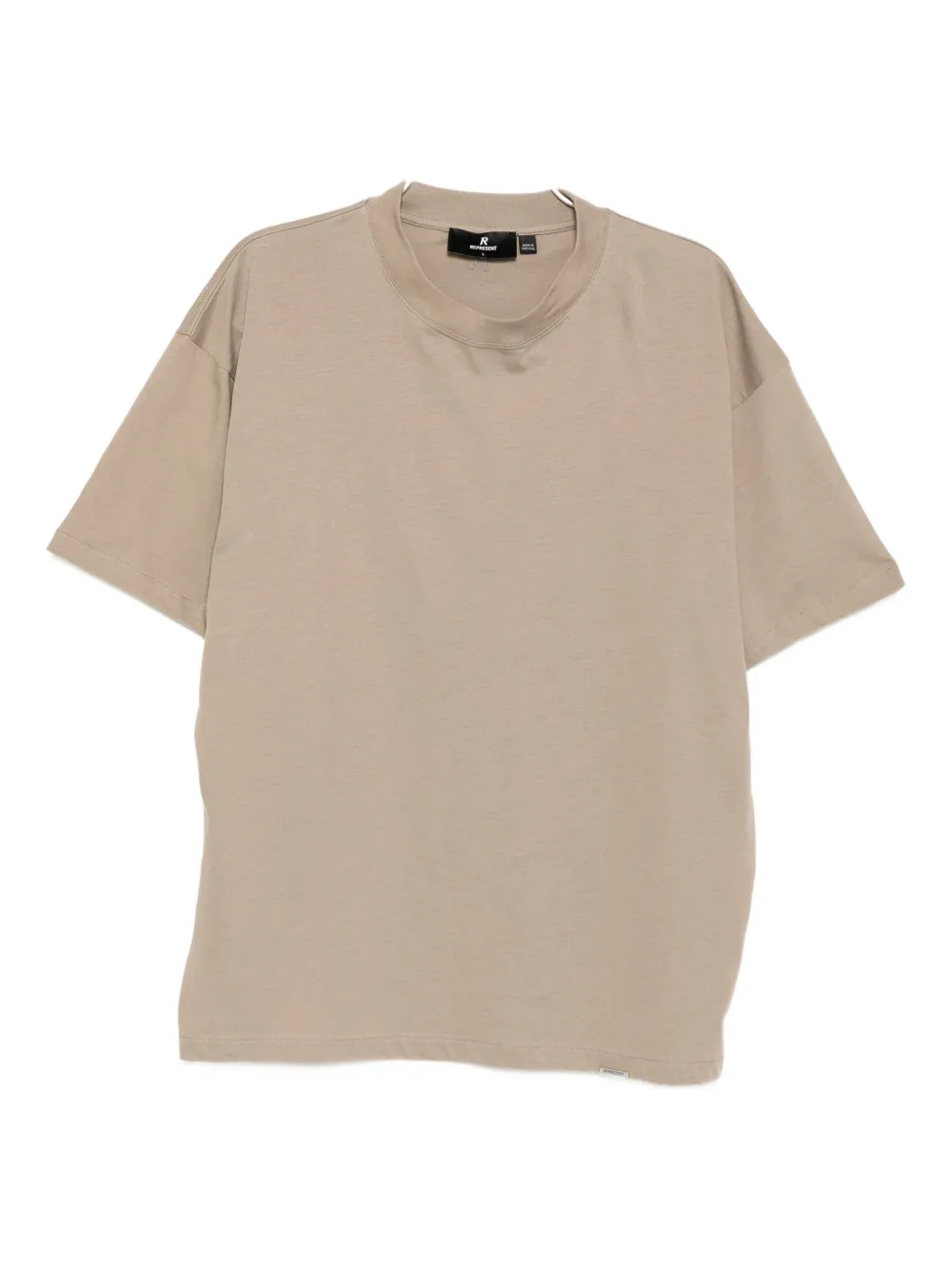 Represent T-shirt con logo - Marrone