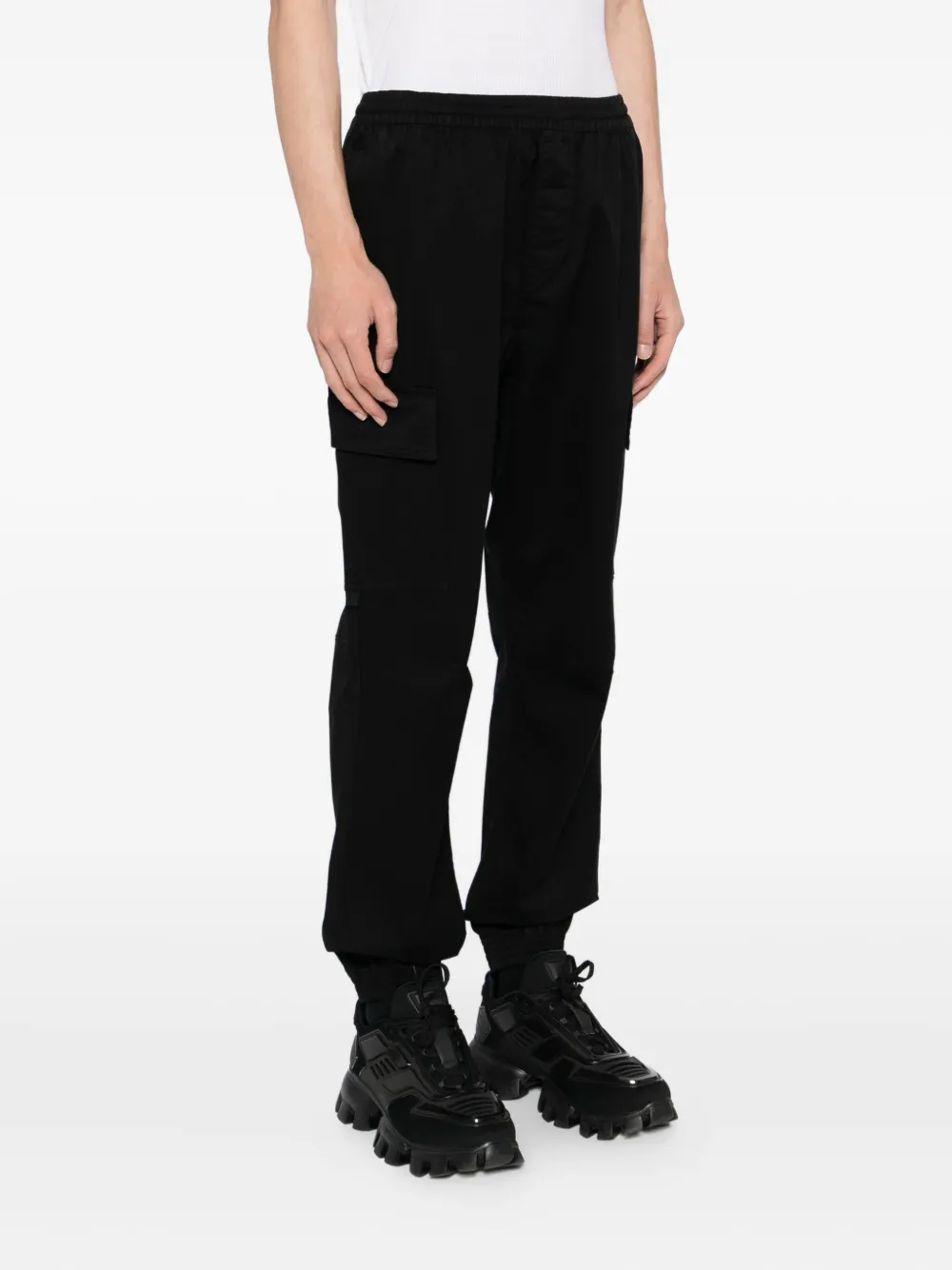 Represent Cargo broek met cuffs Zwart