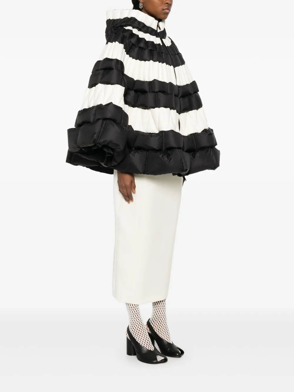 RAXXY Cape met capuchon Zwart