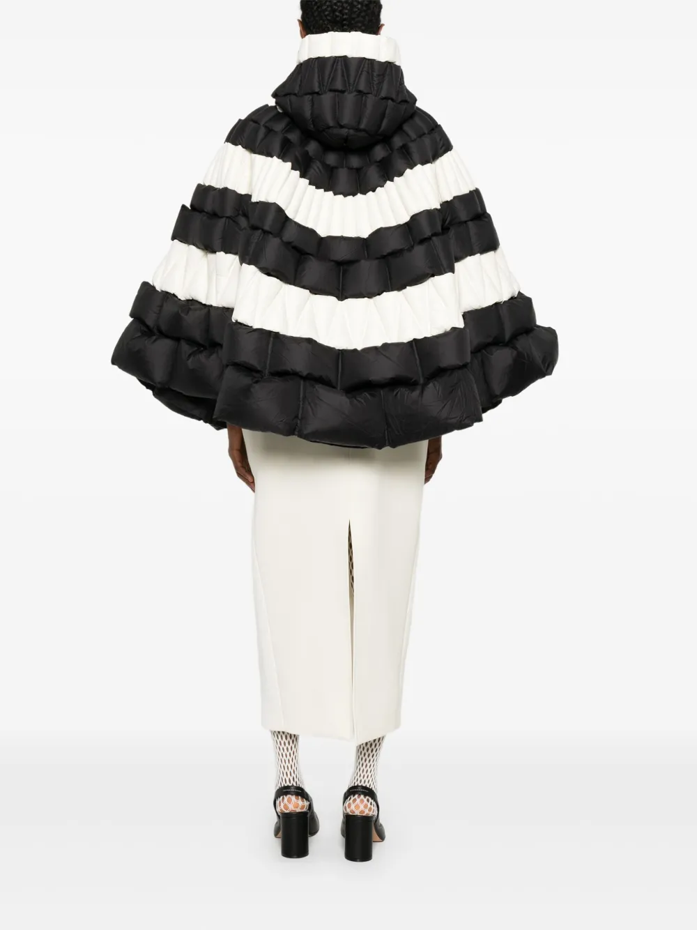 RAXXY Cape met capuchon Zwart