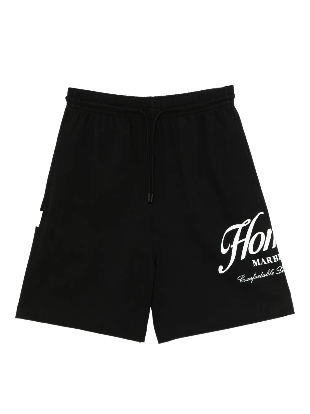 HOMIES MARBELLA  logo-embroidered shorts | Black | Image 1
