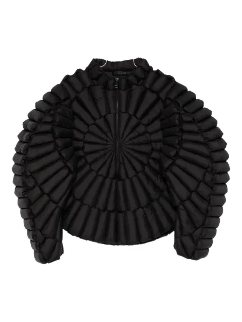 RAXXY quilted zip-up jacket 