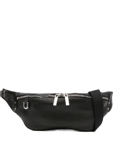 Rick Owens leather zip-fastening belt bag