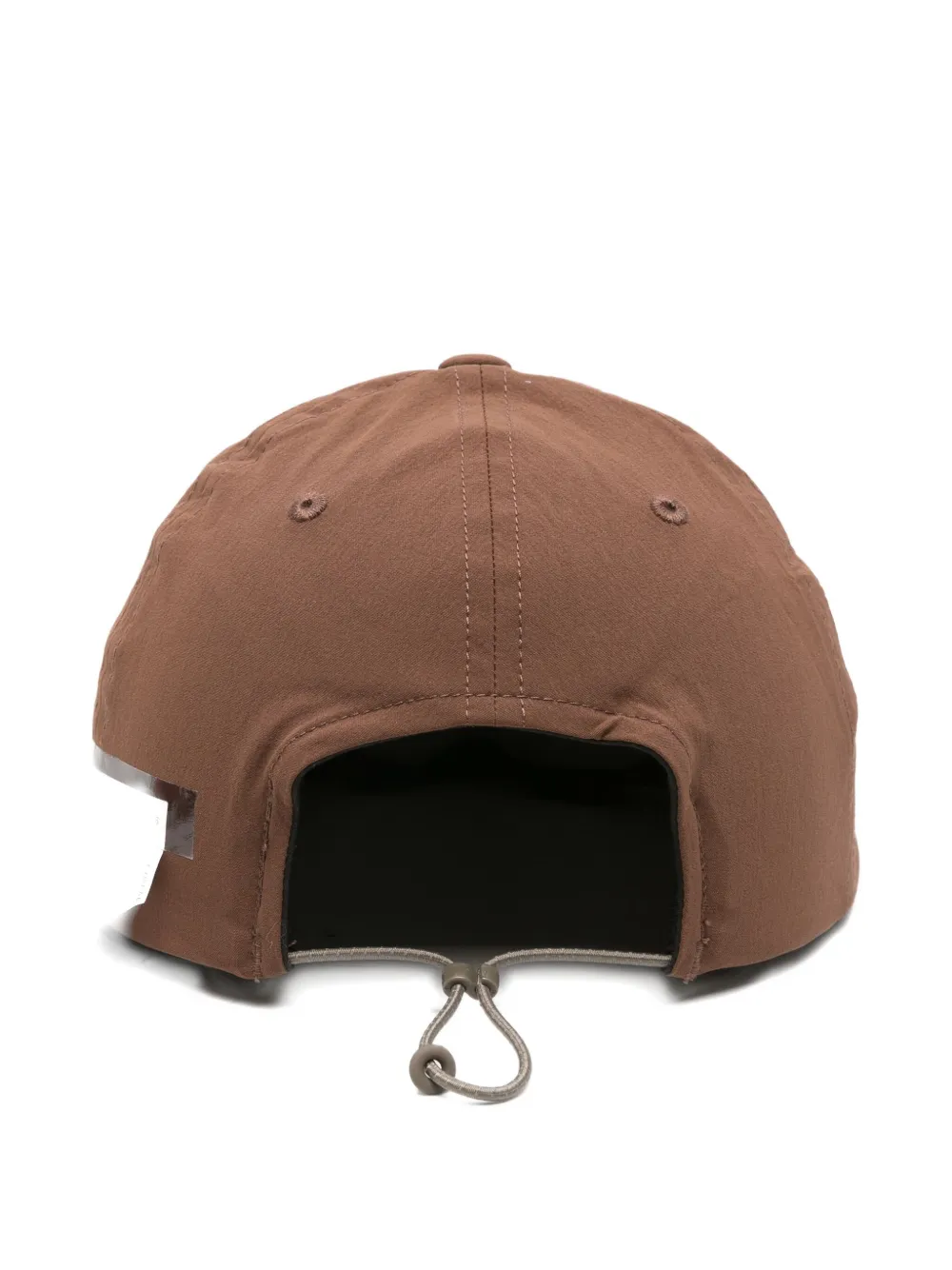 Satisfy Logo-embroidered Cap In Brown