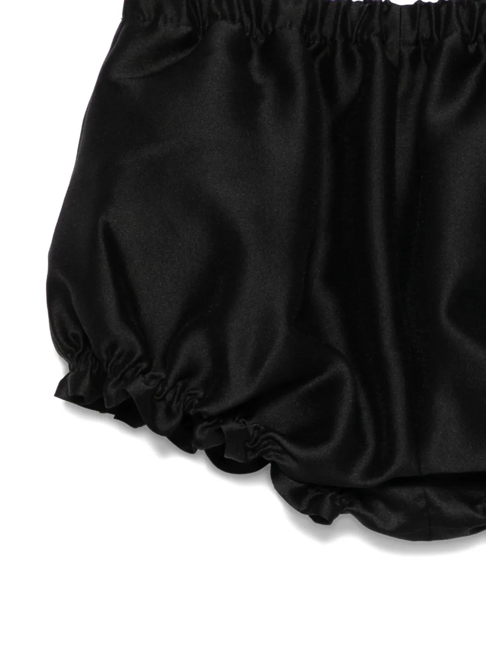 Shushu-tong Ruffled Shorts In Black