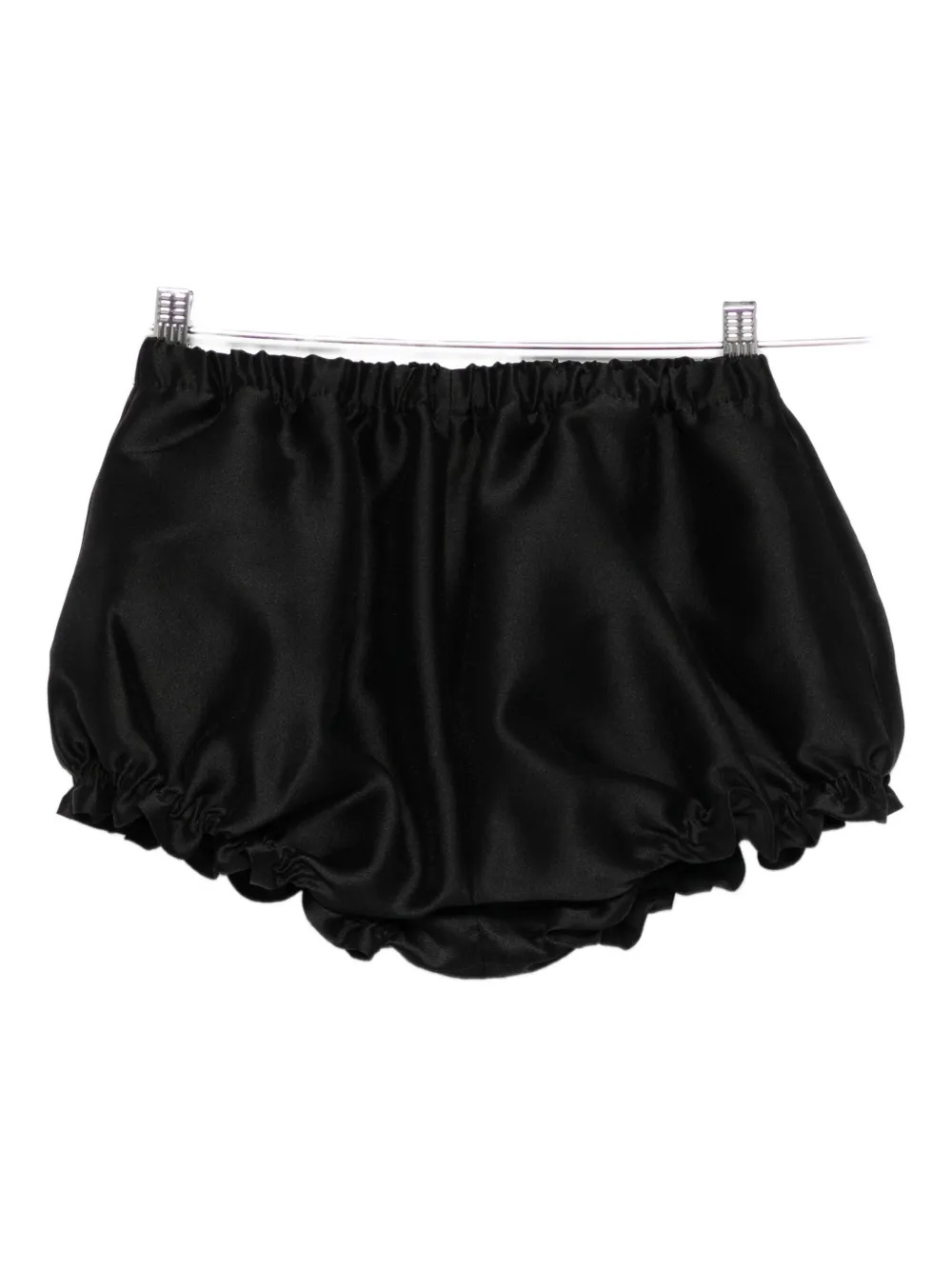 Shushu-tong Ruffled Shorts In Black