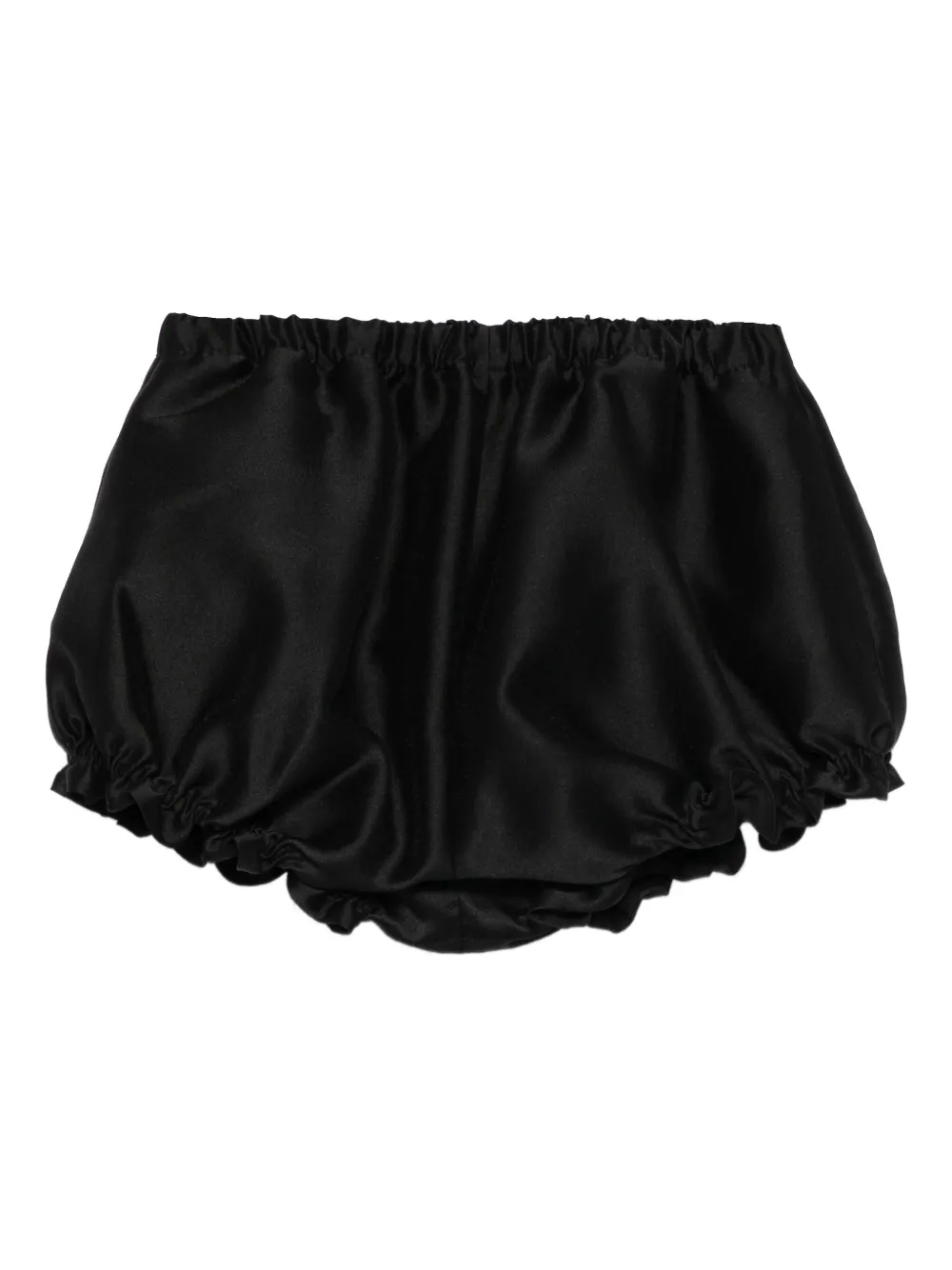 SHUSHU/TONG ruffled shorts | Black | Image 1