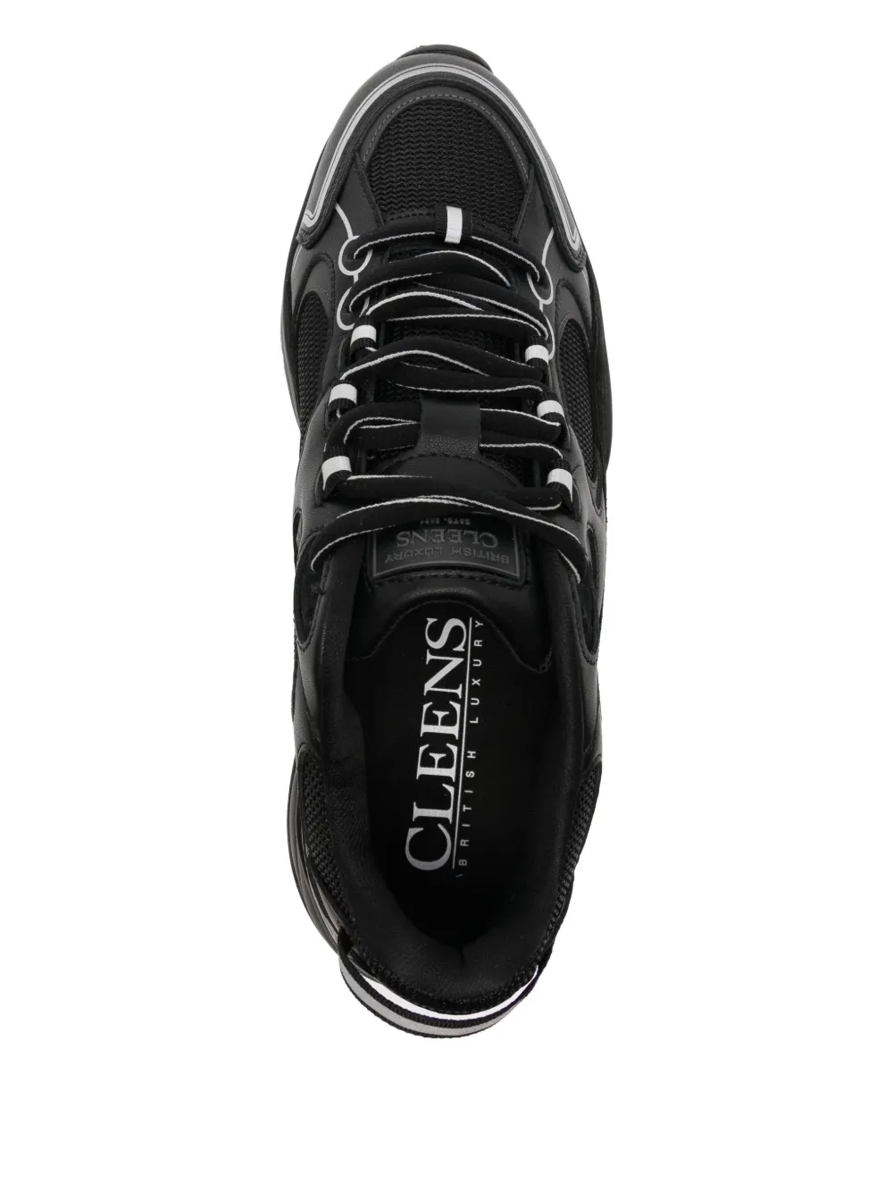 Cleens Pulse Runner Sneakers In Black