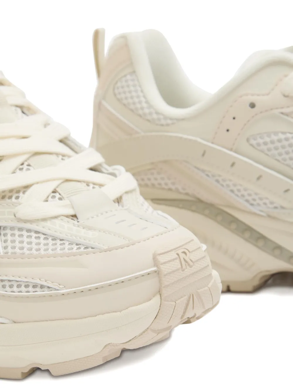 Represent Storm sneakers met mesh vlak Wit