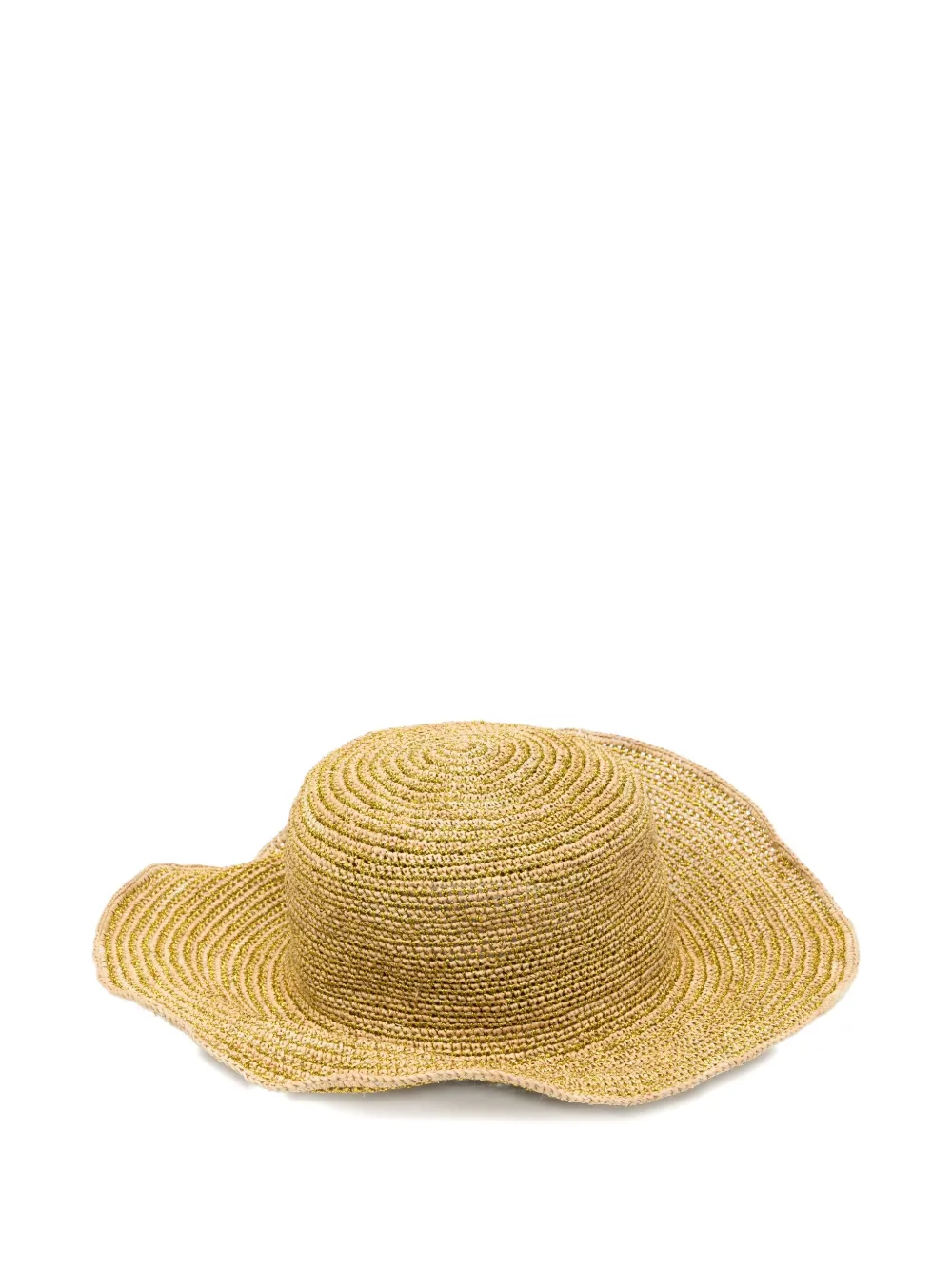 Sensi Studio Moldeable Crochet Hat In Gold