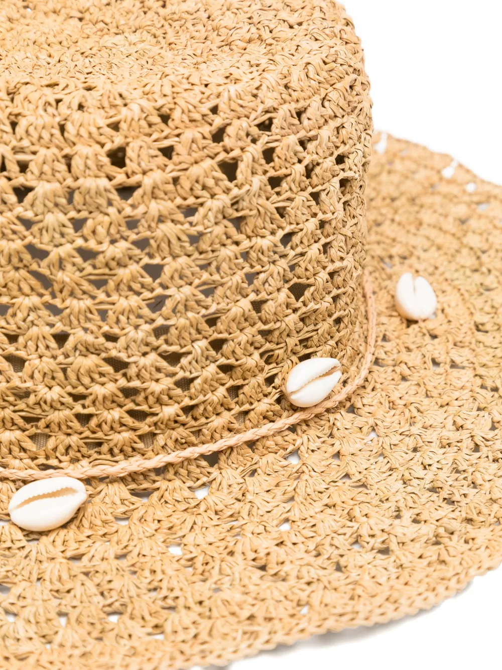 Sensi Studio Aguacate Long-brim Hat In Brown