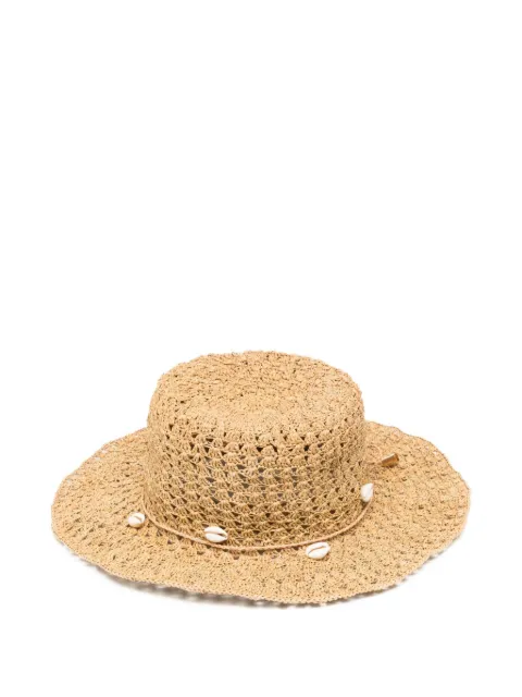 Sensi Studio Aguacate long-brim hat