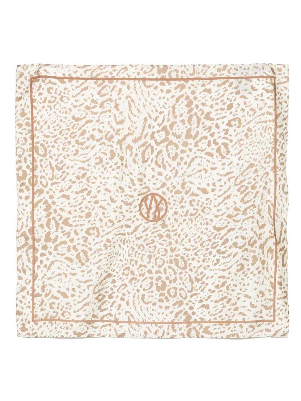 lescarf レオパード スカーフ - ニュートラル lescarf レオパード スカーフ - ニュートラル