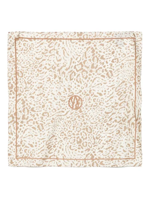 lescarf leopard-printed scarf