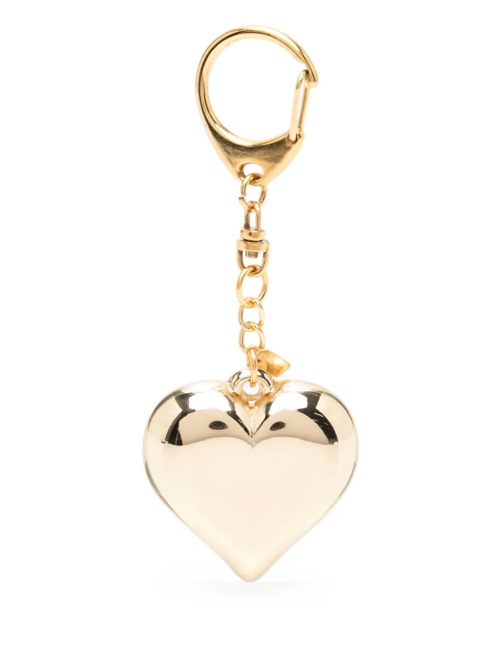 Kenneth Jay Lane heart bag charm | Gold | Image 1