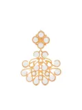 Kenneth Jay Lane beaded-embellished earrings - Gold