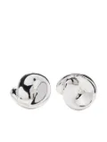 Jenny Bird Rio button earrings - Silver