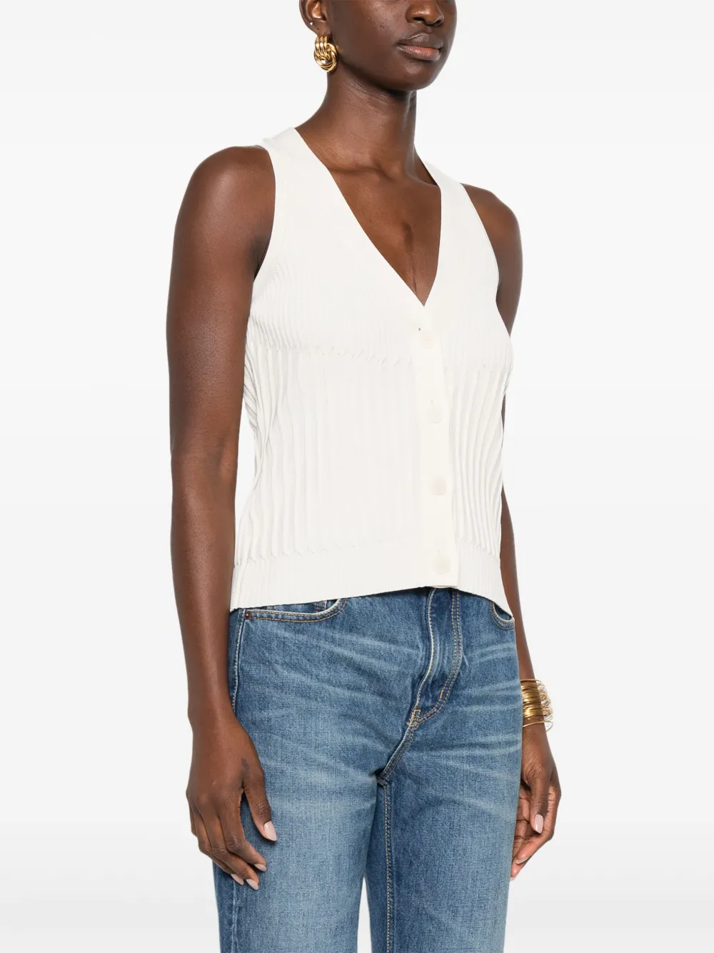 Max Mara Bimba gilet Wit