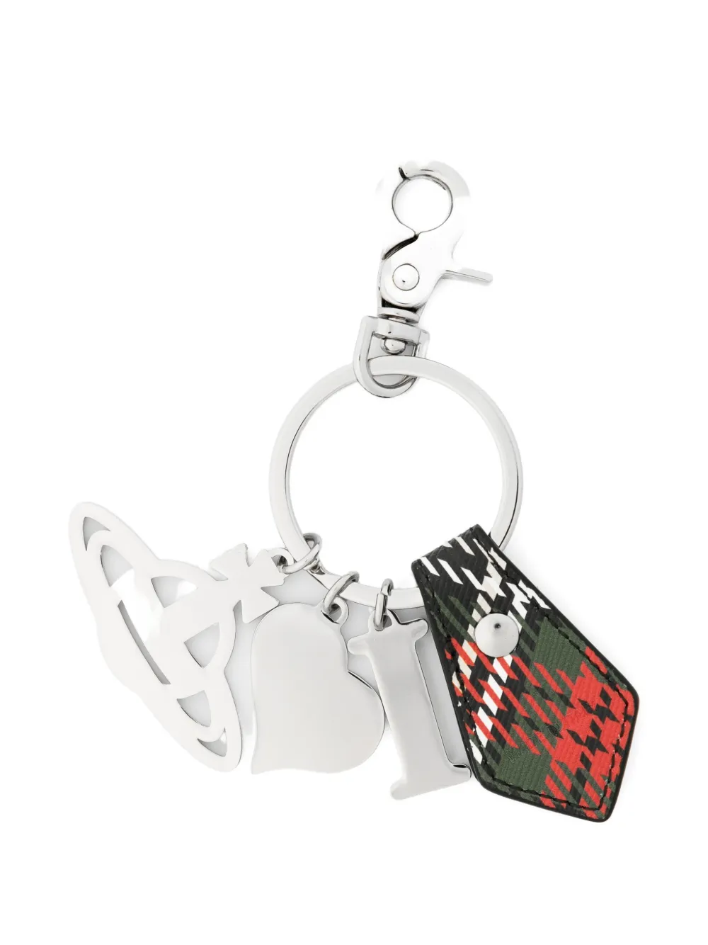 Vivienne Westwood I Love Orb sleutelhanger Metallic