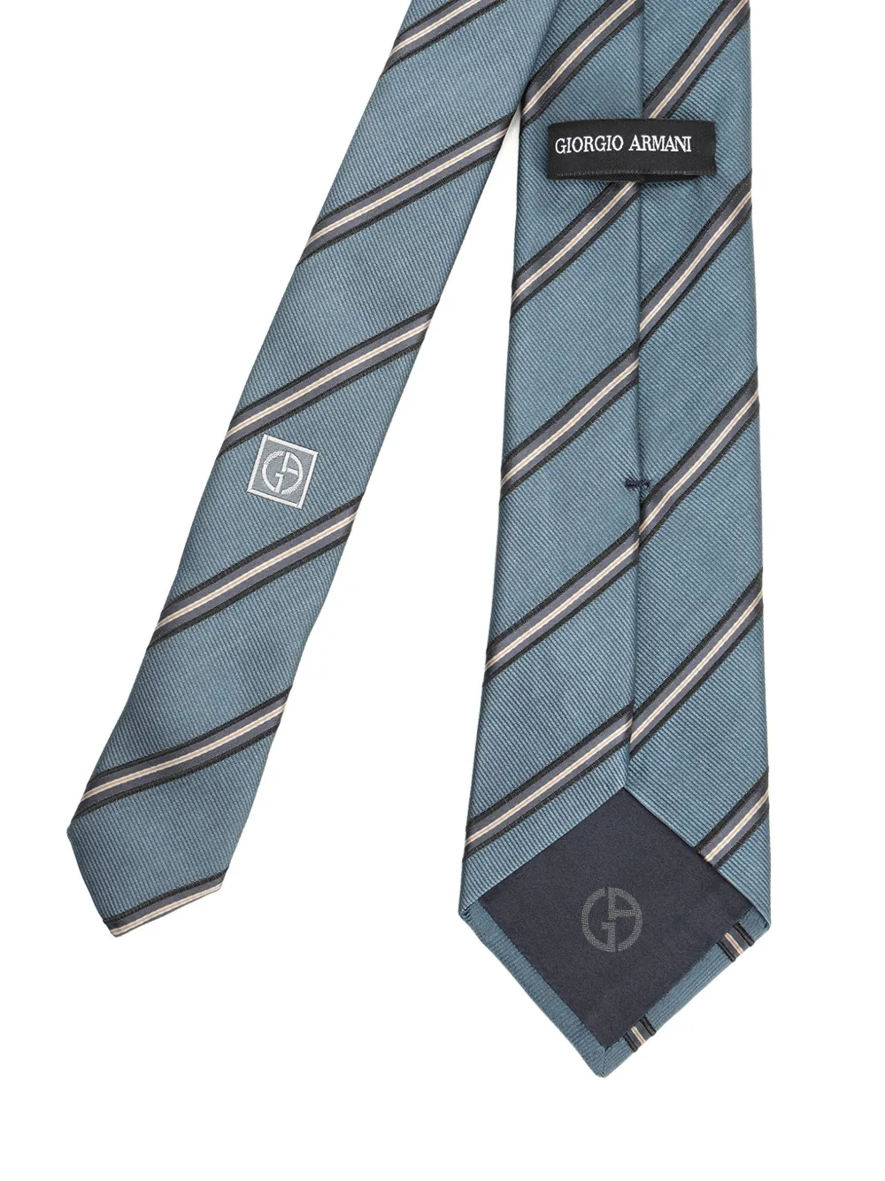 Giorgio Armani stripe-pattern tie | Image 2