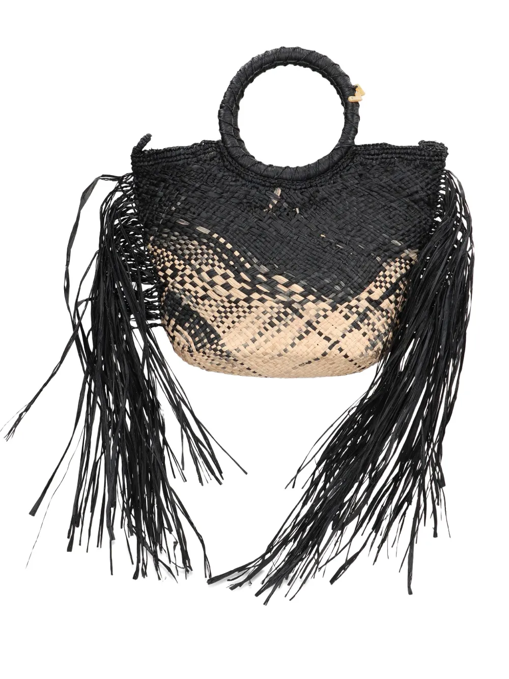fringe tote bag