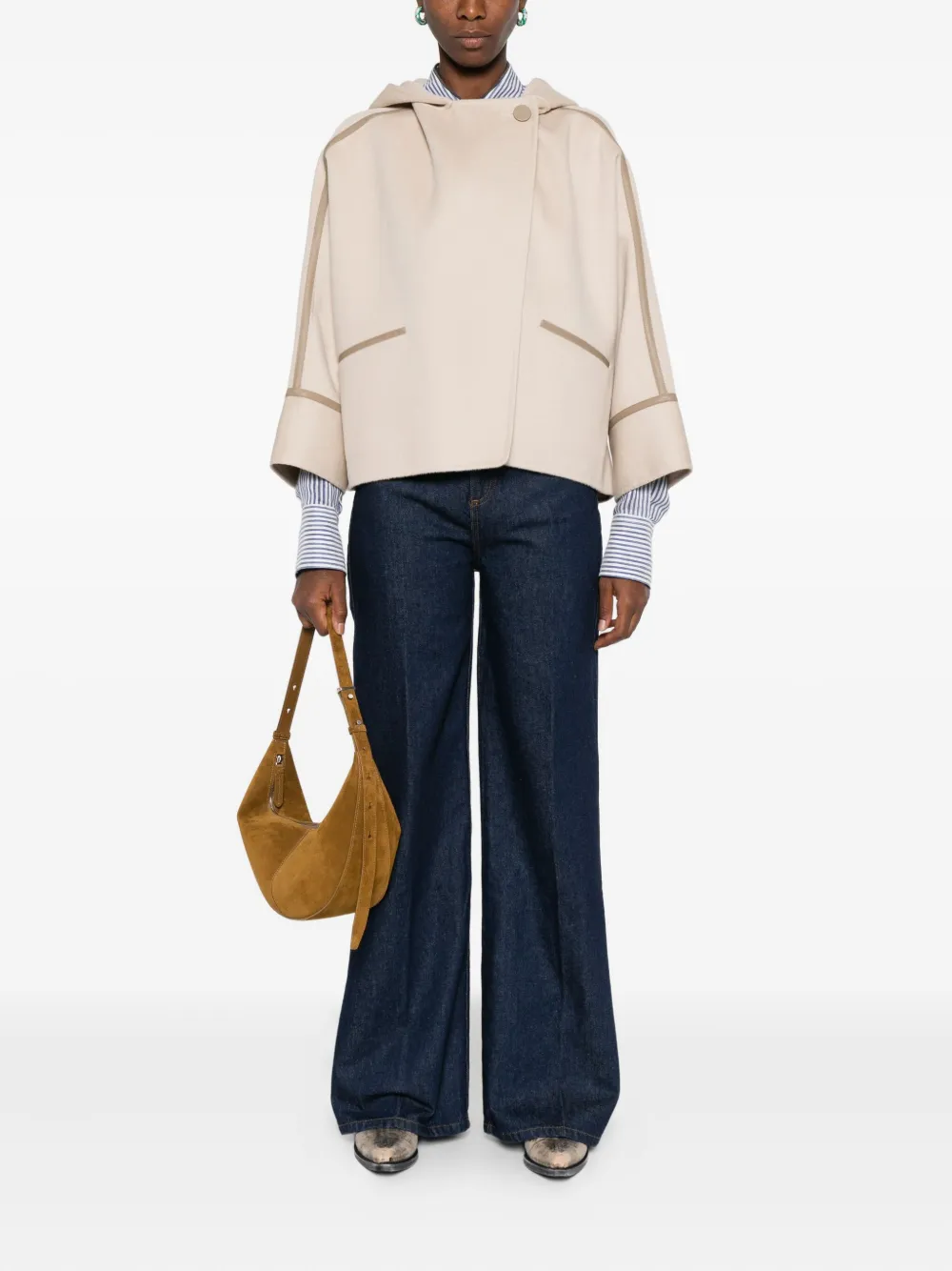 Officine Generale Romy wide-leg jeans - Blauw