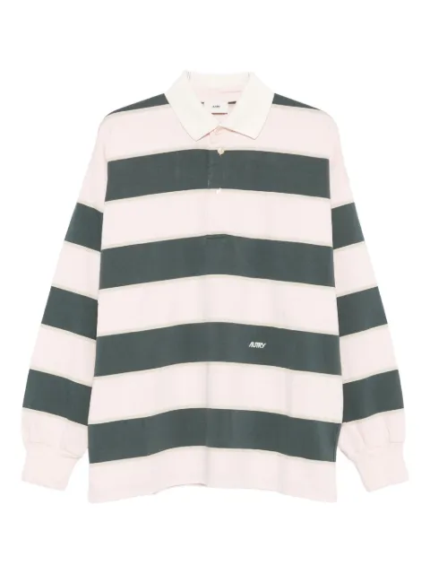 Autry Camisa polo mangas longas com listra