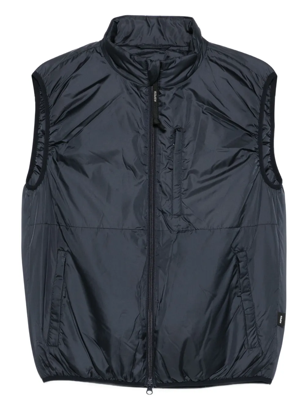 ASPESI zip-fastening gilet | Blue | Image 1