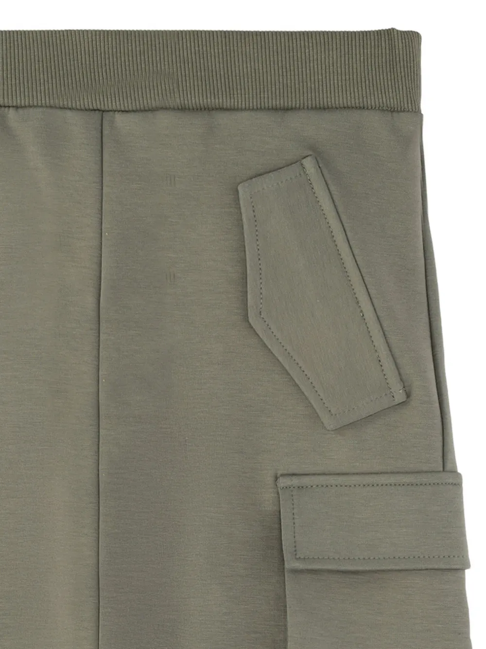 Laneus Joggingbroek met cargo zak Groen