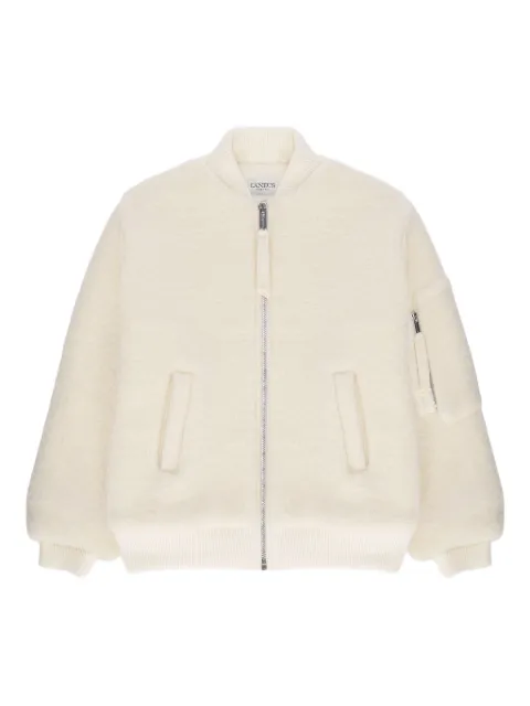 Laneus chaqueta bómber de punto