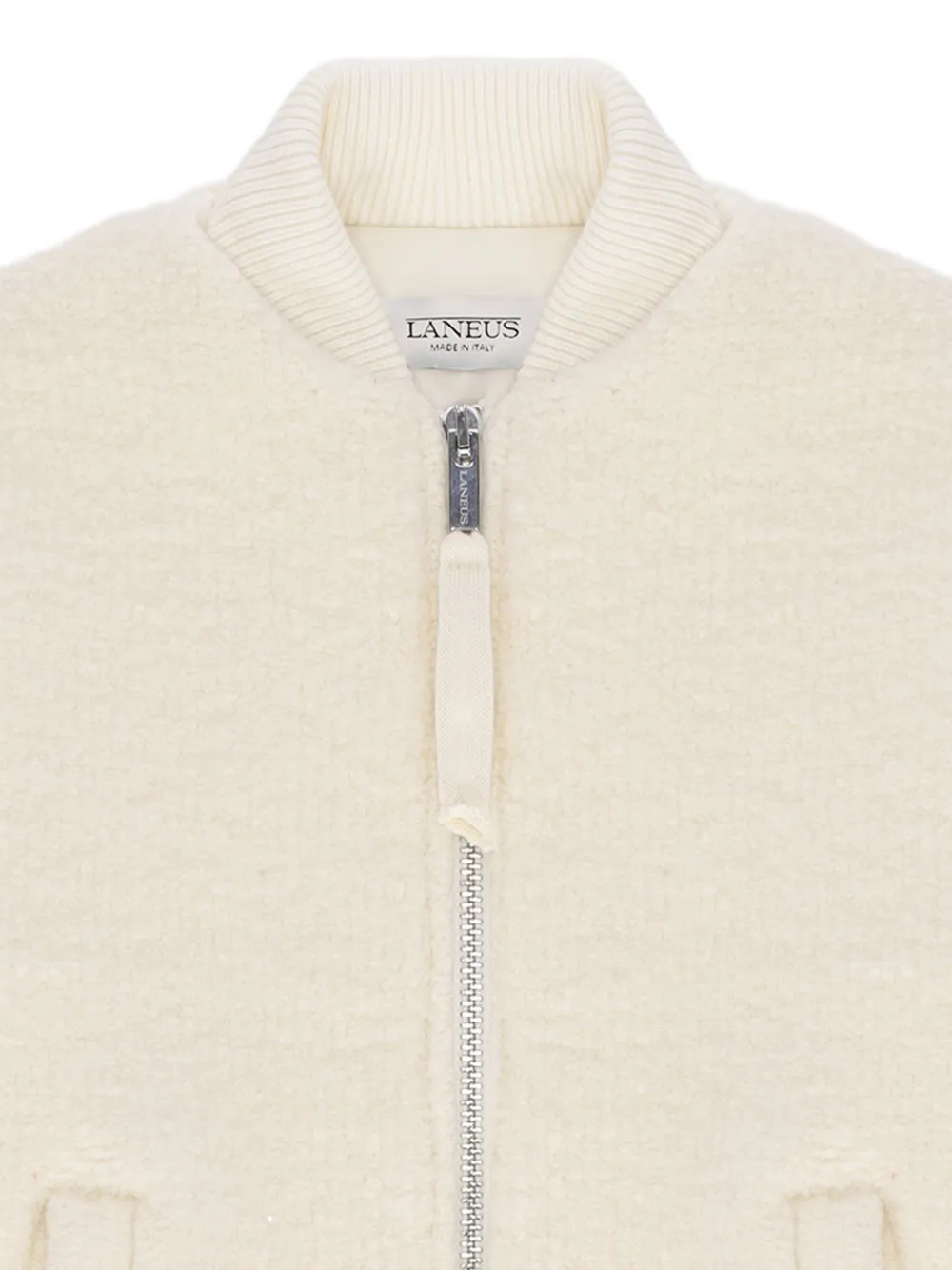 Laneus Gebreid bomberjack Beige