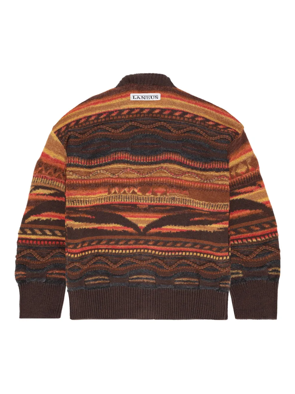 Laneus patterned knit cardigan | Girls Cardigans | Image 2