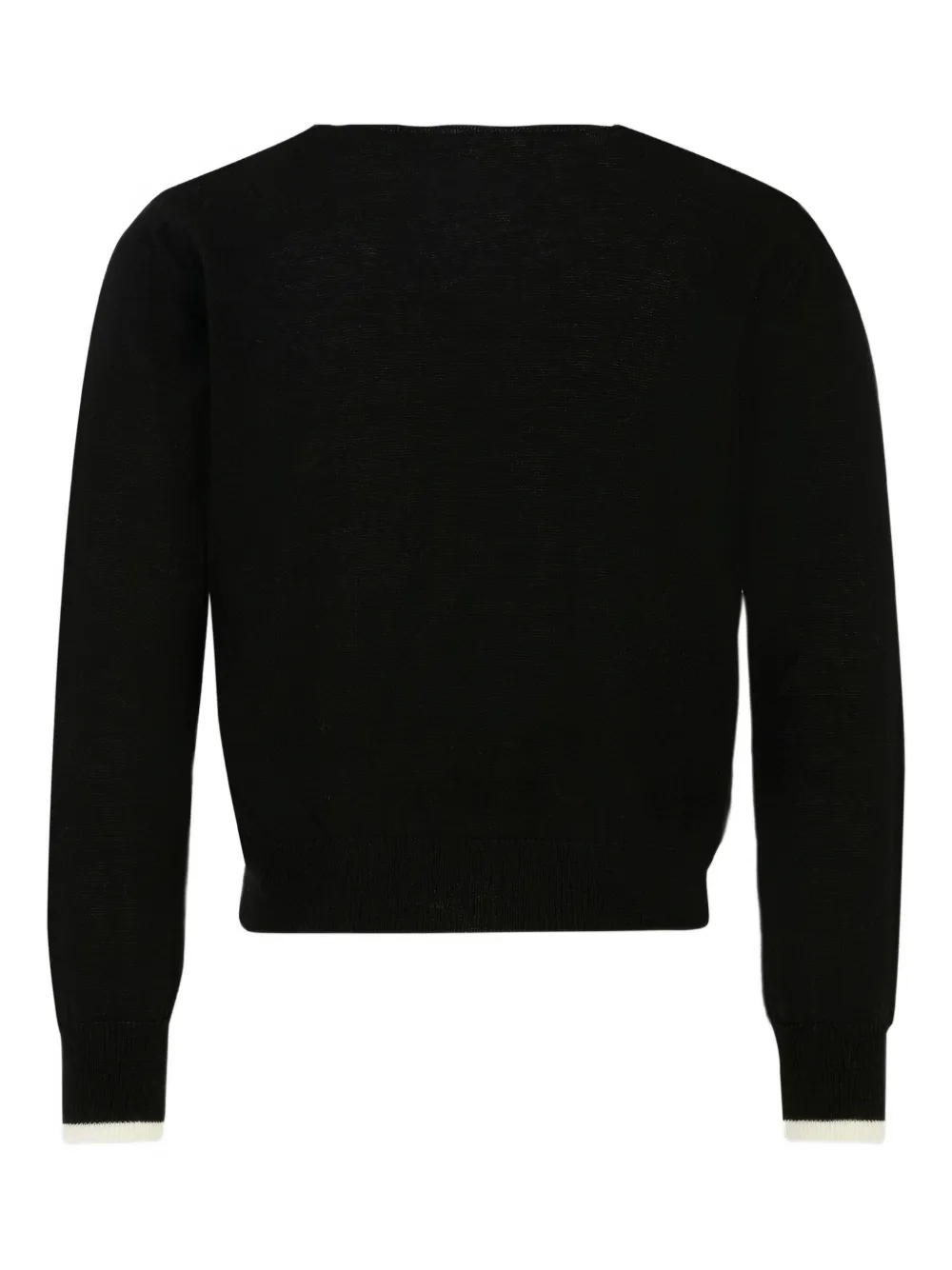Nº21 Kids logo-patch pocket sweater | Girls Jumpers & Knitwear | Image 2