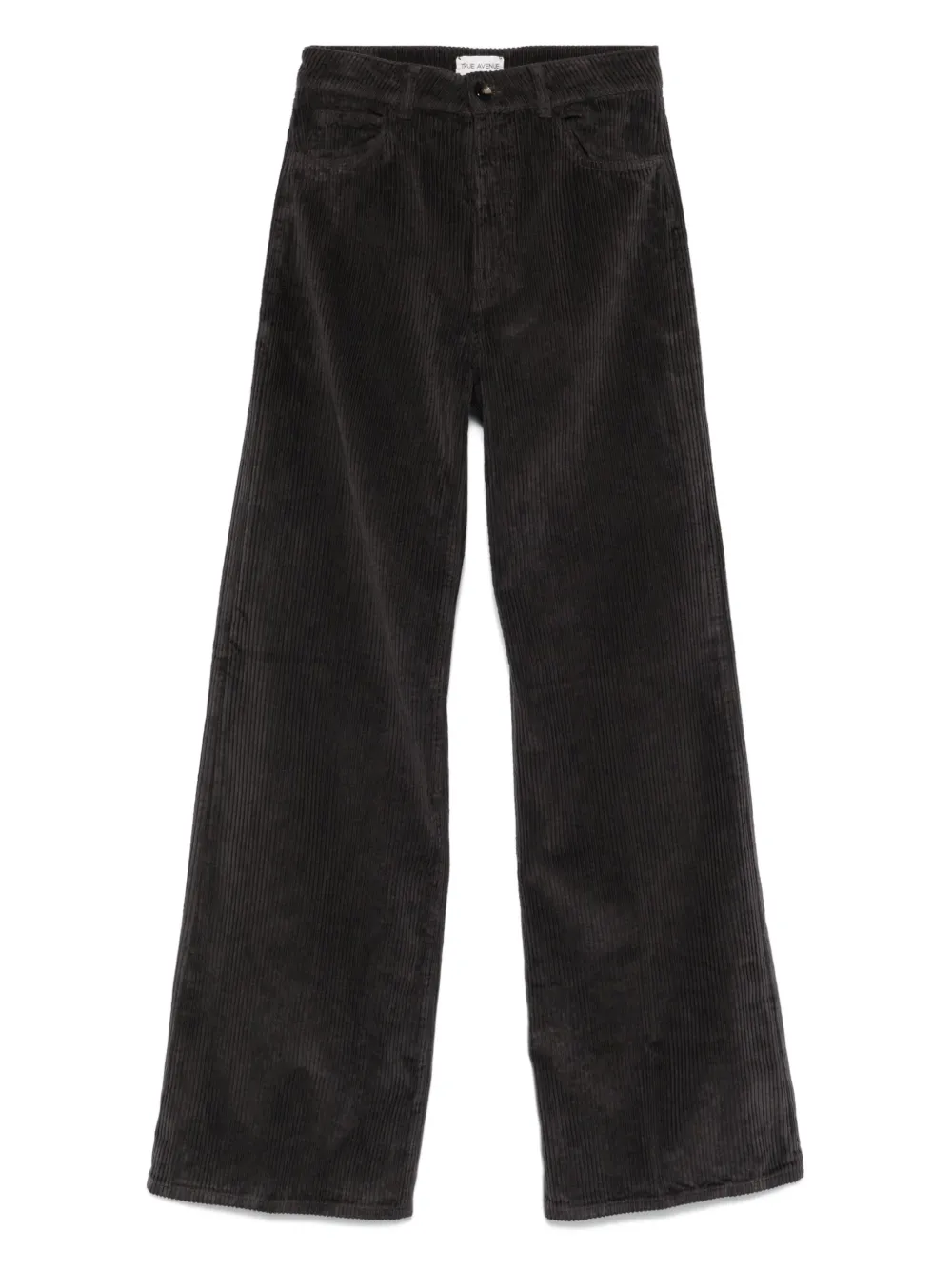 TRUE AVENUE Ribfluwelen broek Bruin