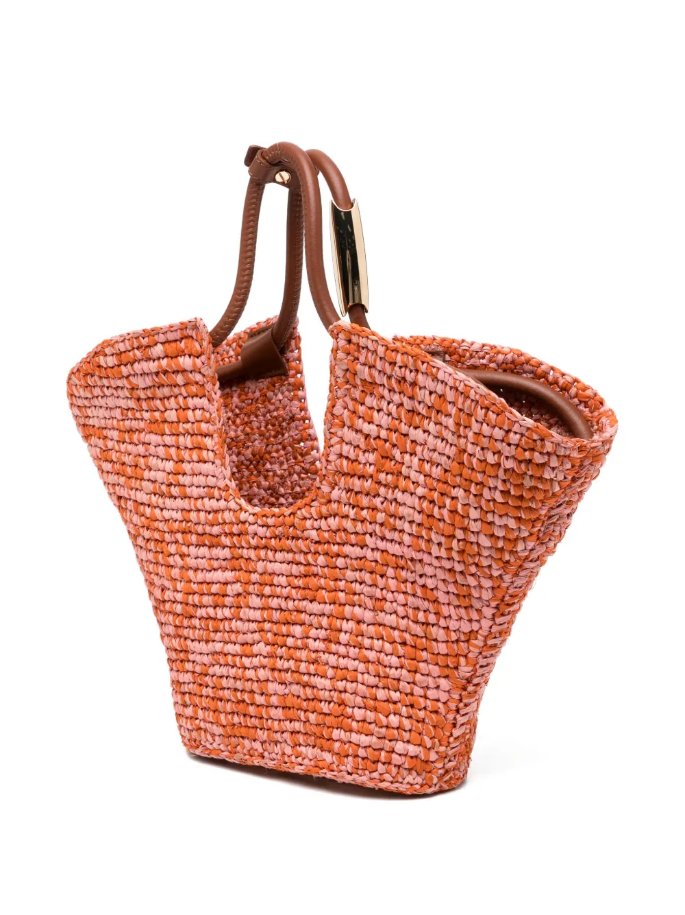 ZIMMERMANN Kleine Goldentime shopper Oranje