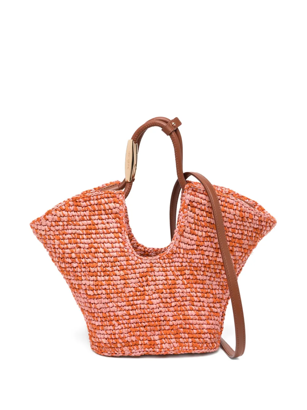 ZIMMERMANN small Goldentime tote bag | Orange | Image 1