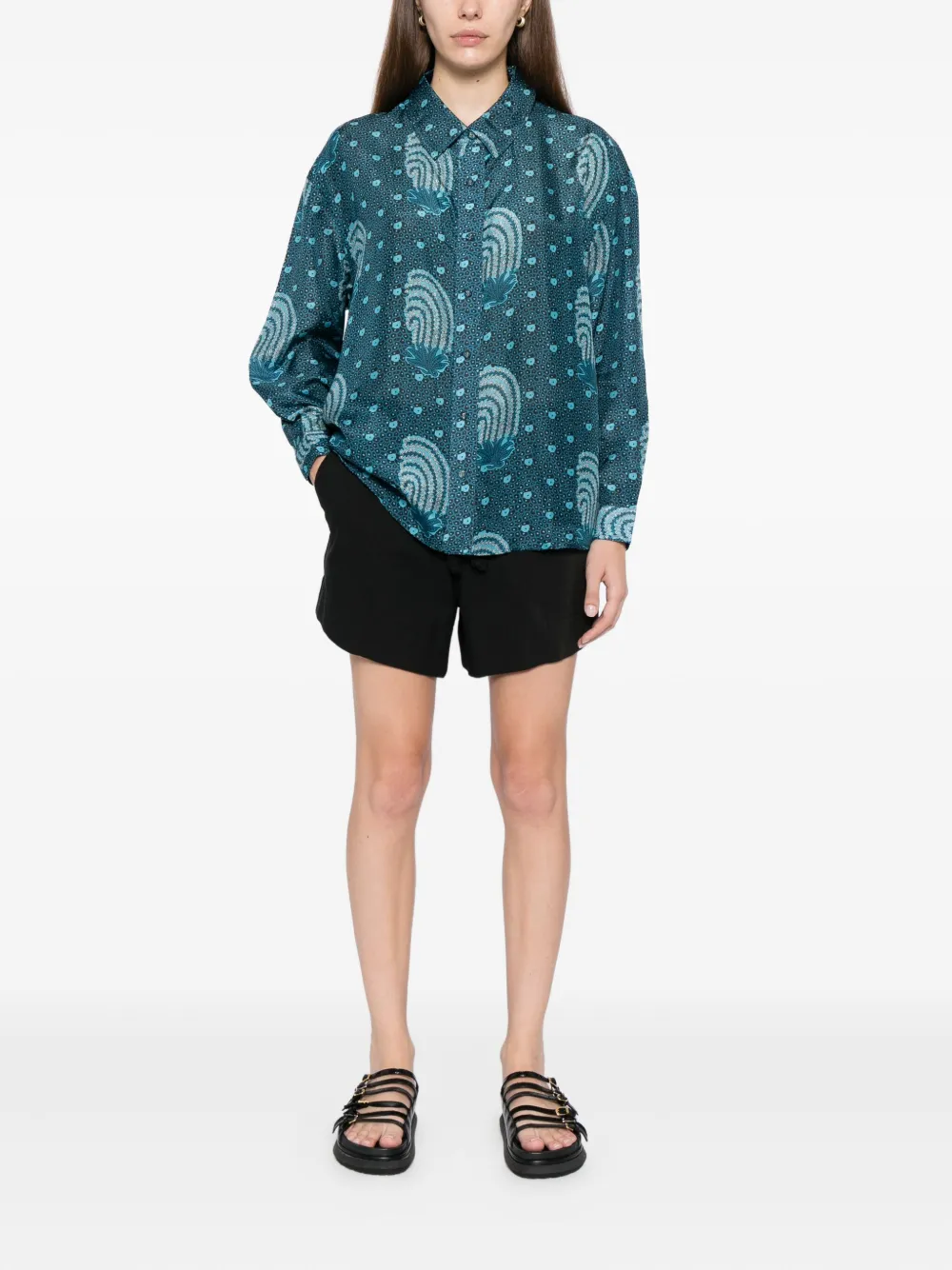Hannah Artwear Stevie blouse - Blauw