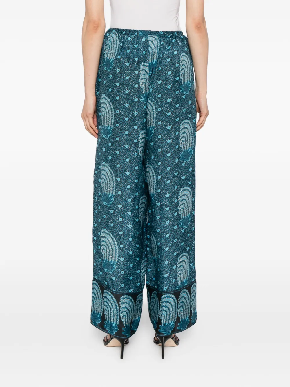 Hannah Artwear Azra Trousers In Blue
