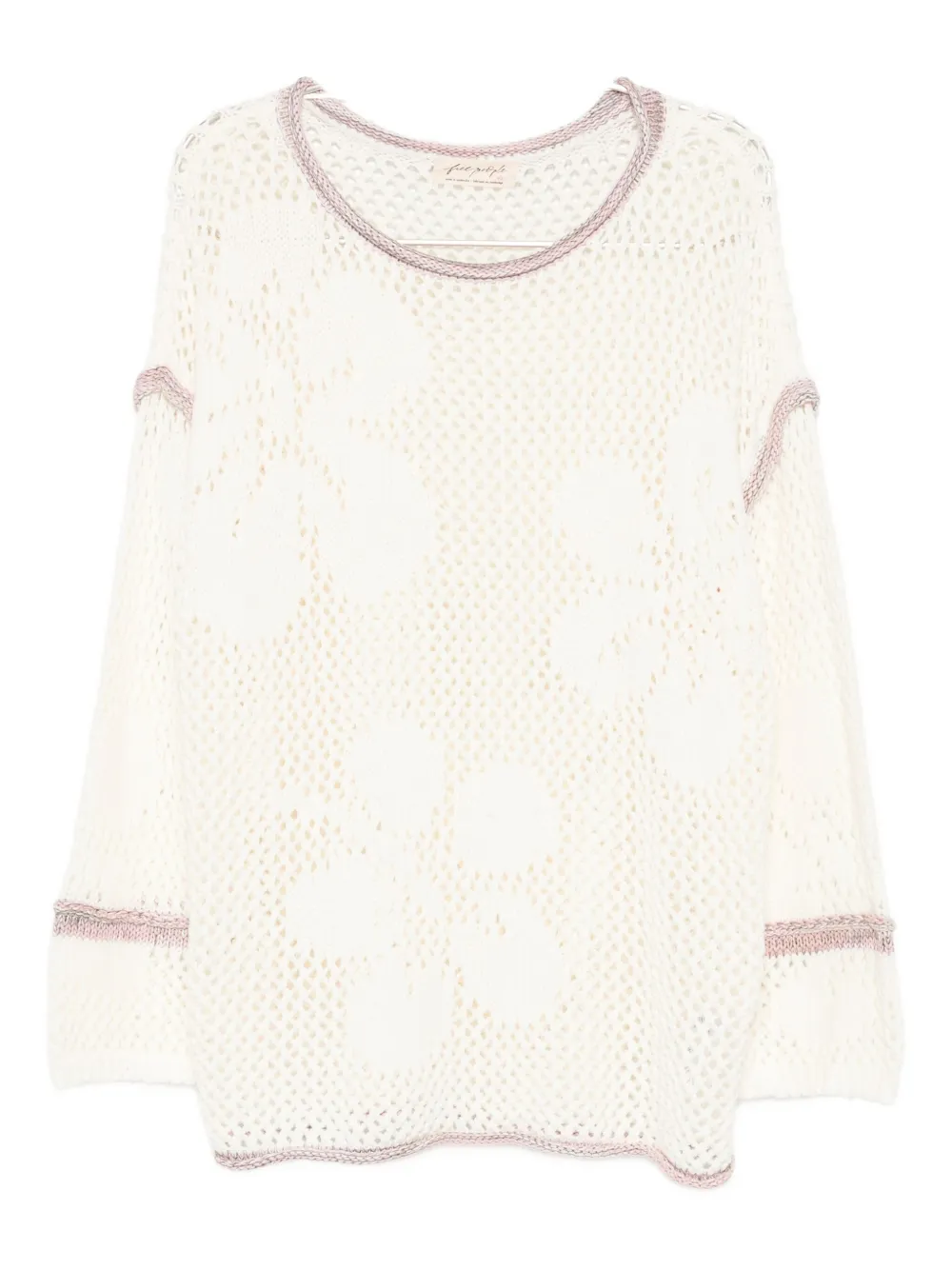 Free People Hidden Tropics tuniek Beige