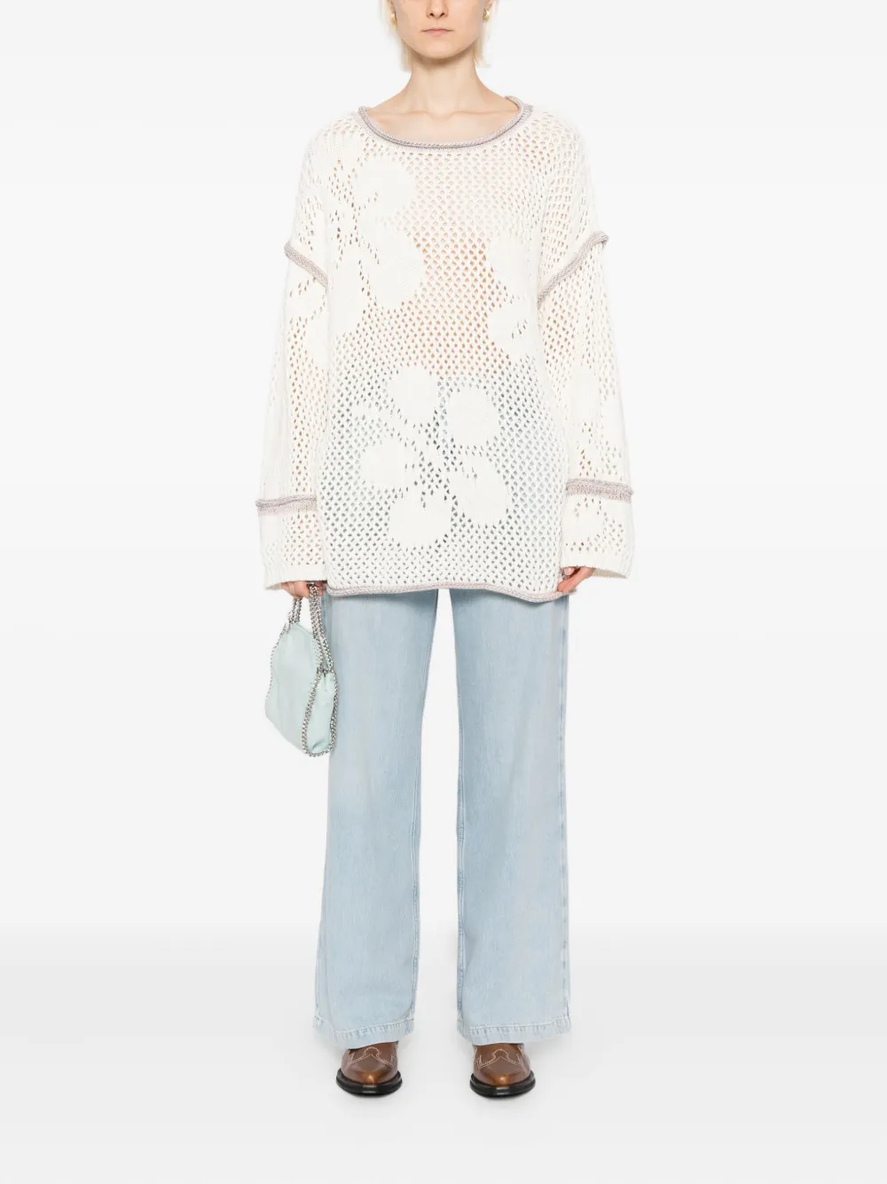 Free People Hidden Tropics tuniek - Beige