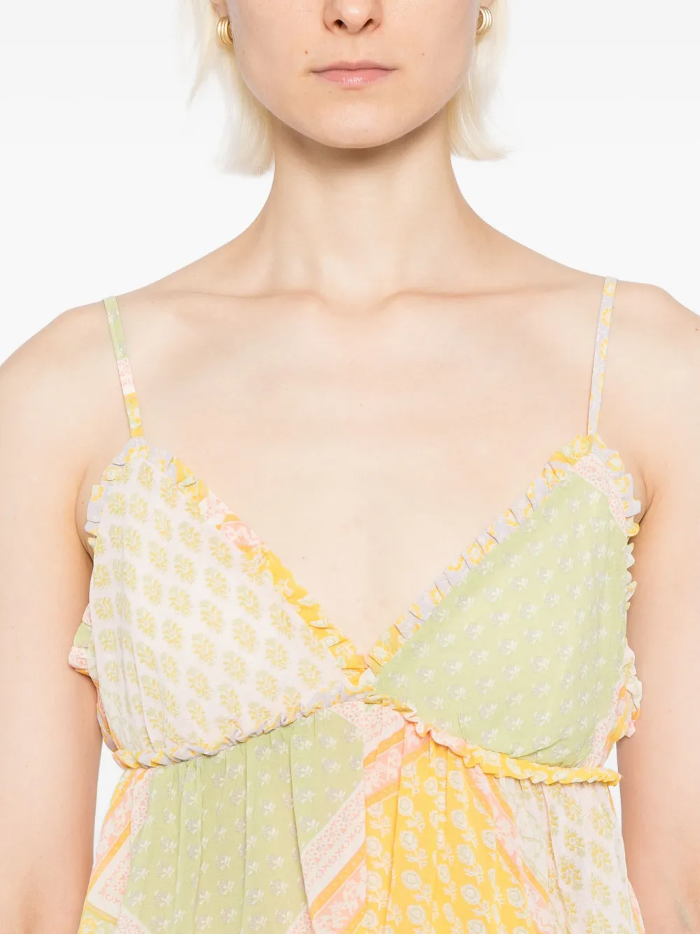 Free People Alix Printed Tank In Multi