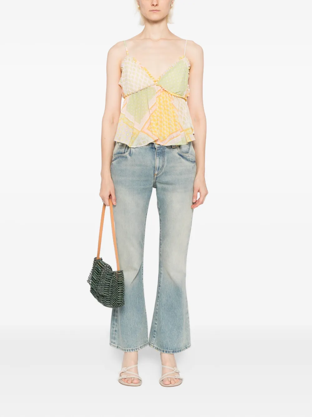 Free People Alix Printed Tank In Multi