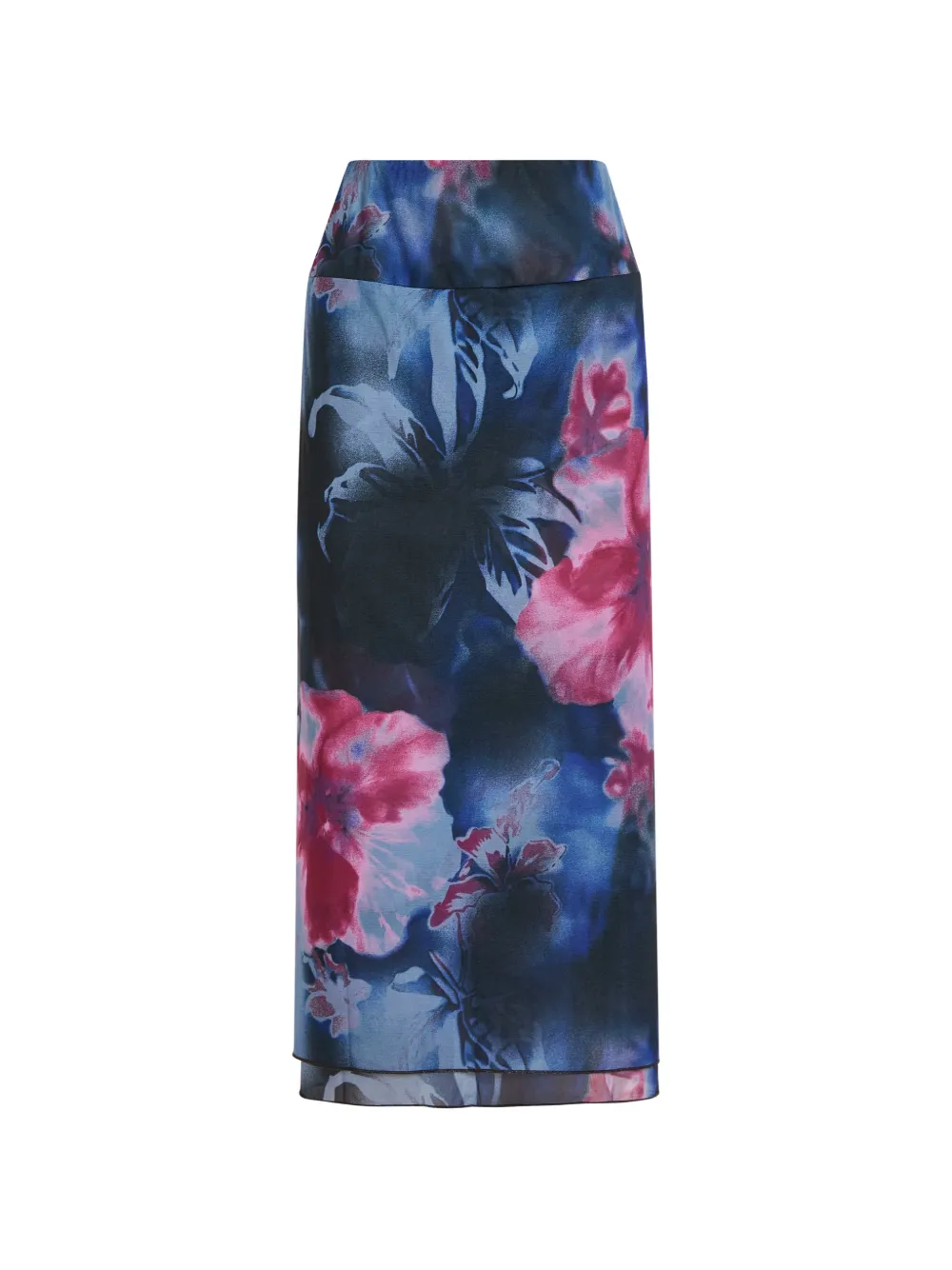 Free People Sunset floral-print skirt - Blu