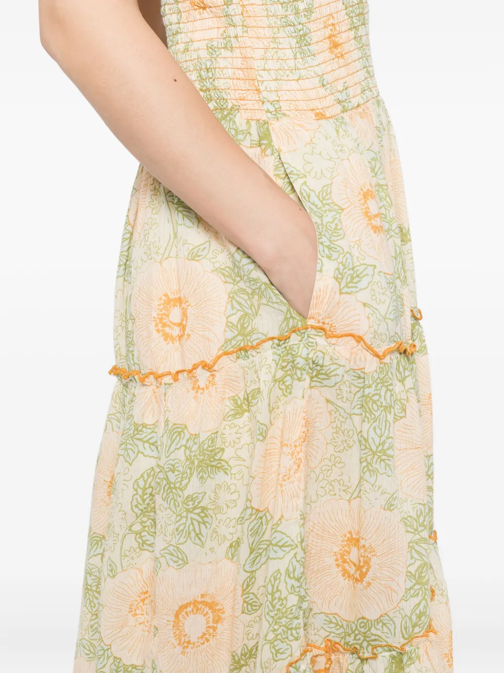 Free People Adriel jurk Beige