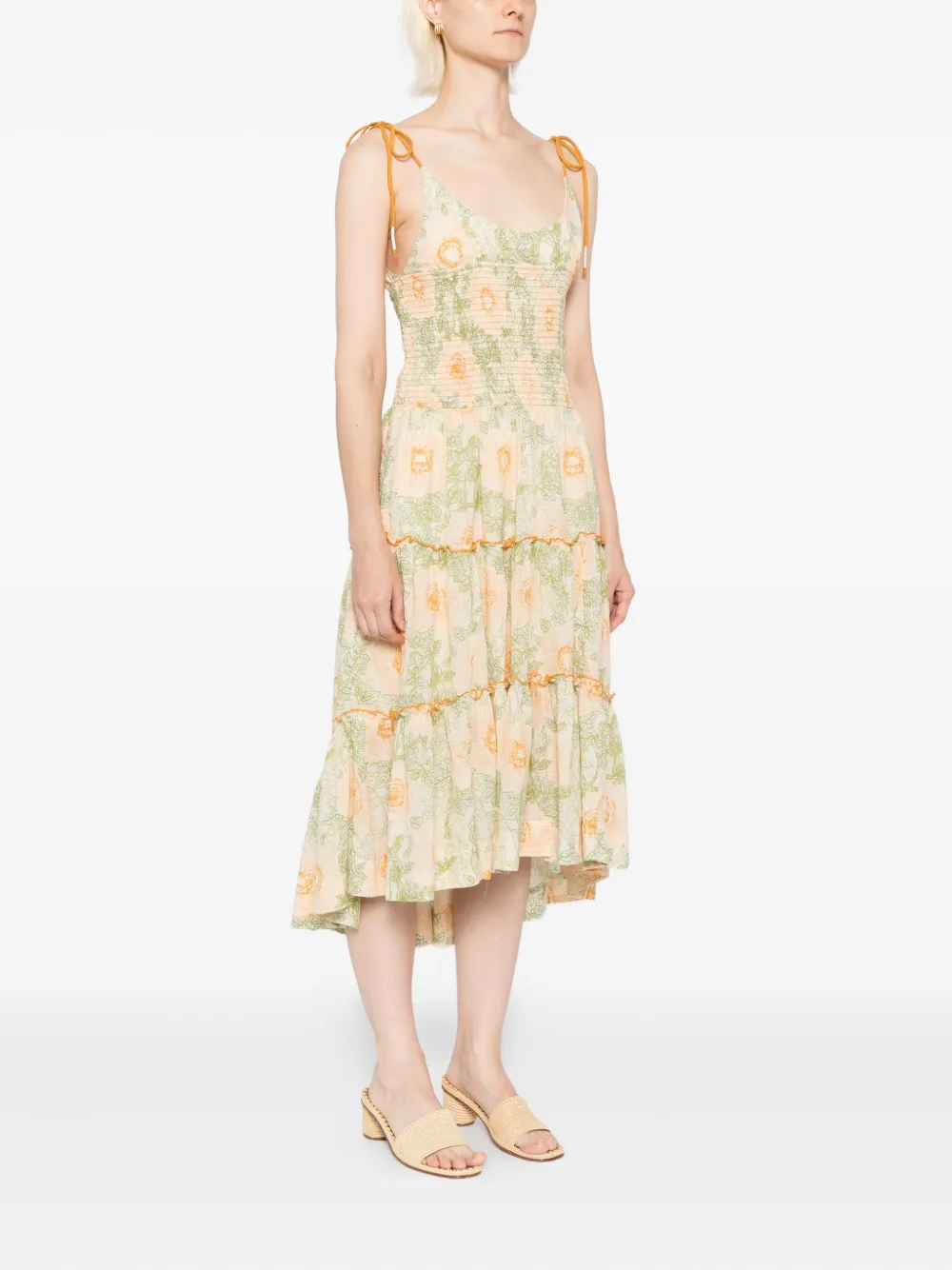 Free People Adriel jurk Beige