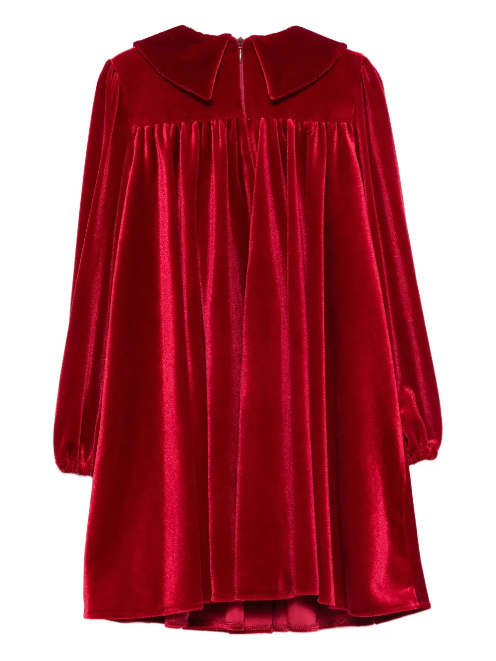 La Stupenderia velvet flat collar dress | Girls Party & Special Occasion Dresses | Image 2