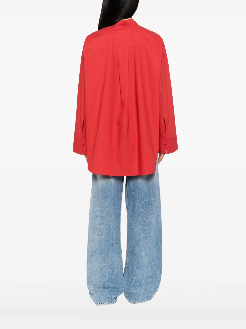 By Malene Birger Derris klassieke blouse Rood