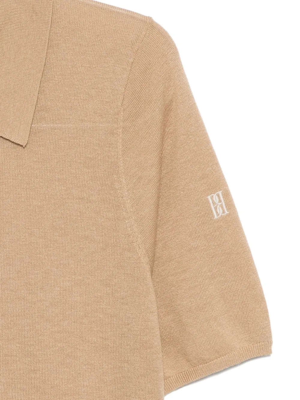 By Malene Birger Dotta gebreide top Beige