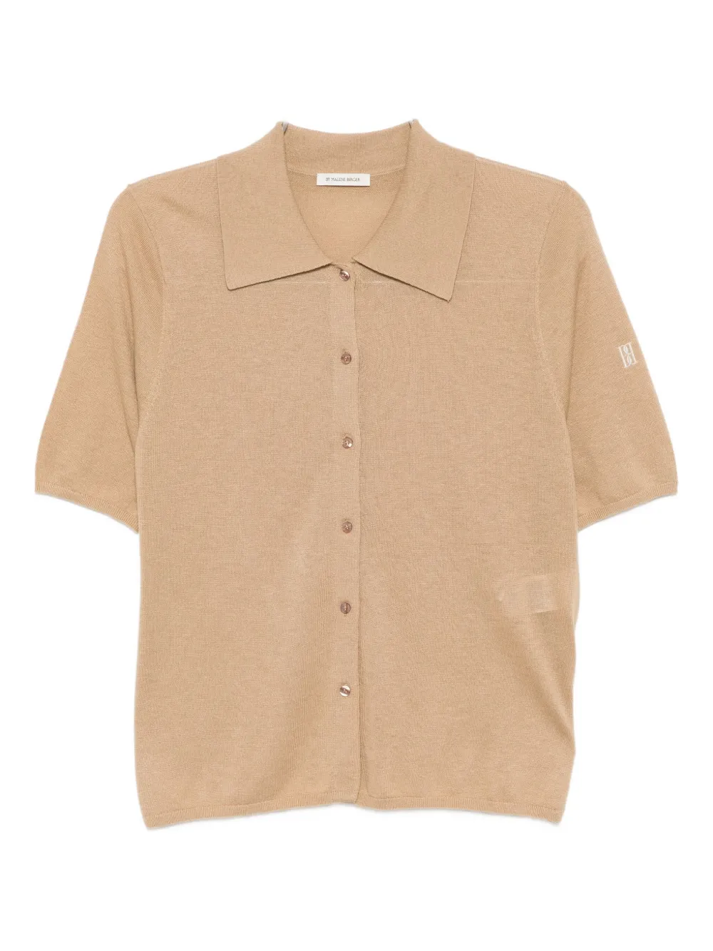 By Malene Birger Dotta Knitted Top In Brown