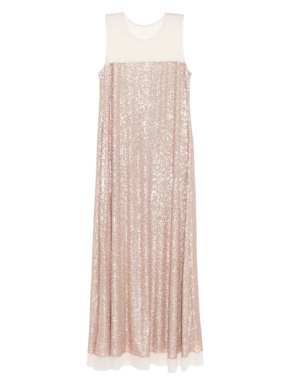 Norma Kamali sleeveless maxi dress | Neutrals | Image 1